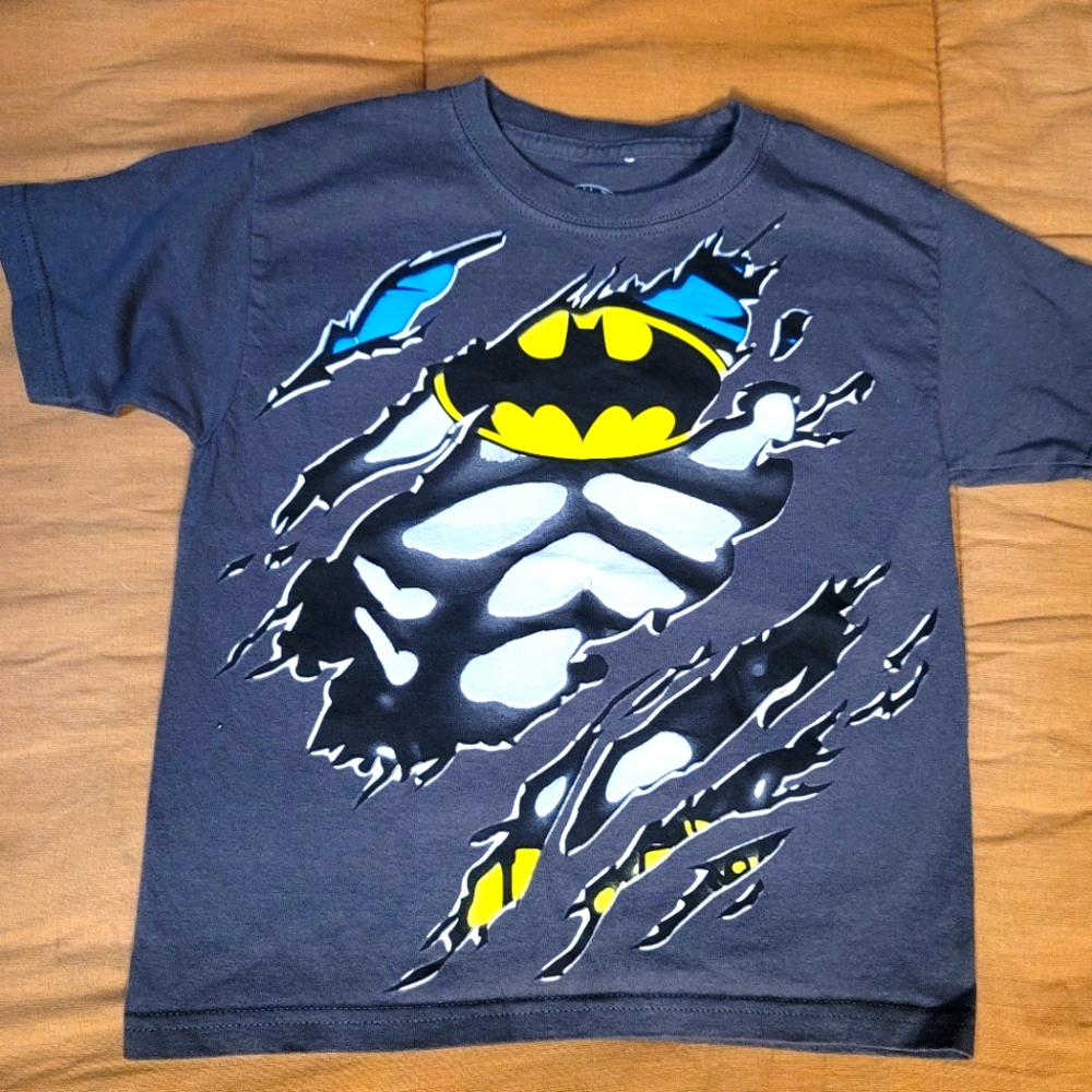 Funny kids batman graphic T